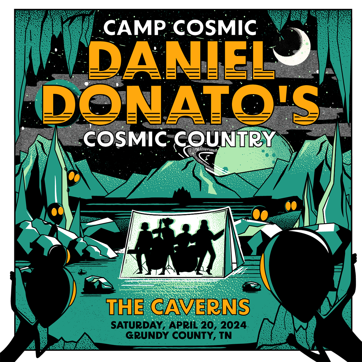 Daniel Donato's Cosmic Country In The Caverns